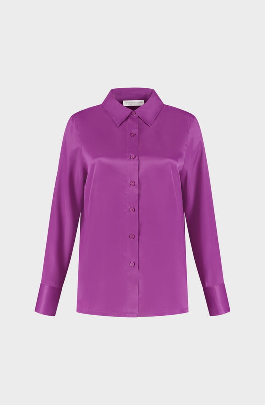 Ally Blouse | Purple