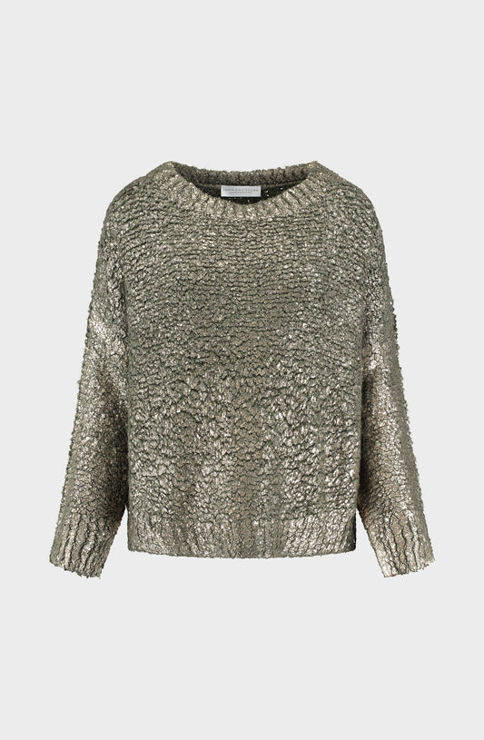 LILLY KNITWEAR - GREEN GOLD